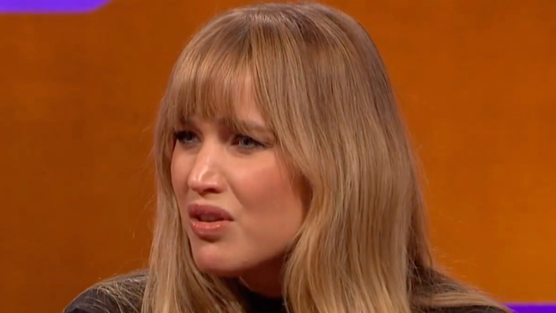 Jennifer Lawrence had heated response to Graham Norton’s question that was cut from show