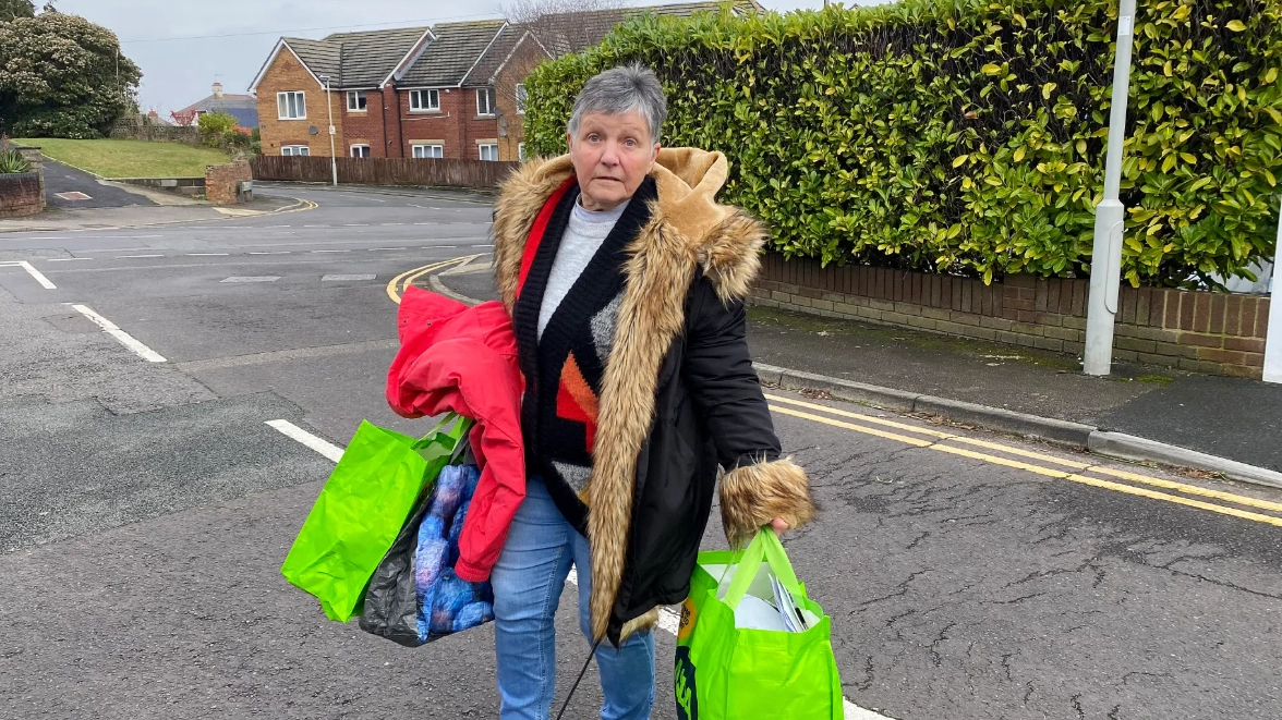 Pensioner evicted from £420k home over 1ft strip of land