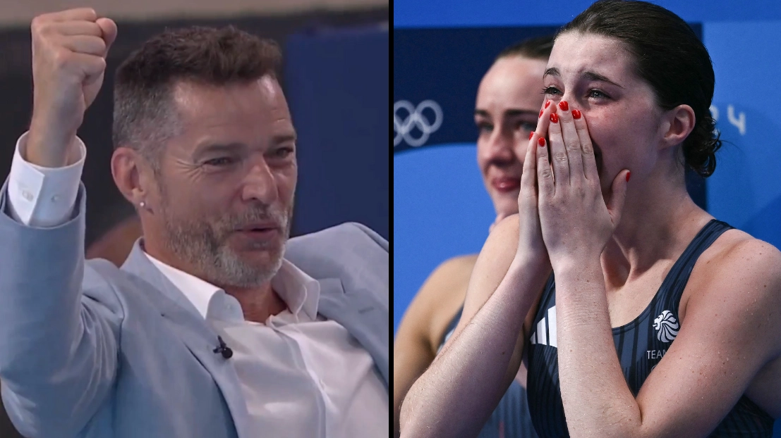 Fred Sirieix overwhelmed with emotion as daughter wins bronze medal at Paris Olympics
