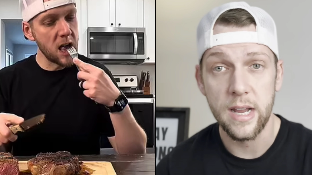 Man who restricted diet to nothing but red meat and eggs for a year reveals shocking impact it had on his body