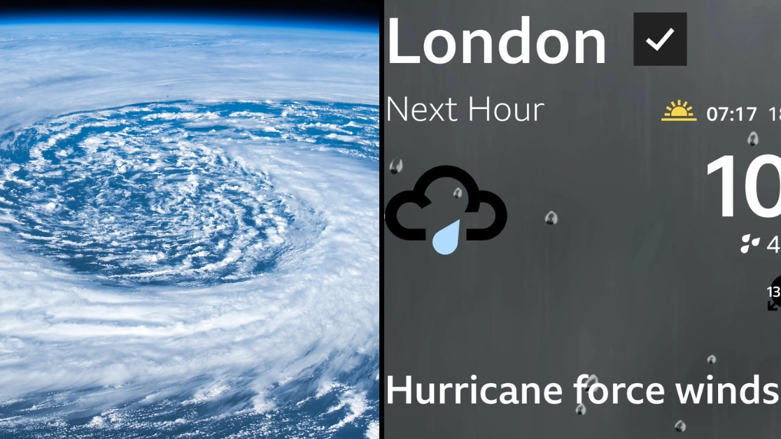 BBC issues statement after telling terrified Brits to expect ‘hurricane force winds’