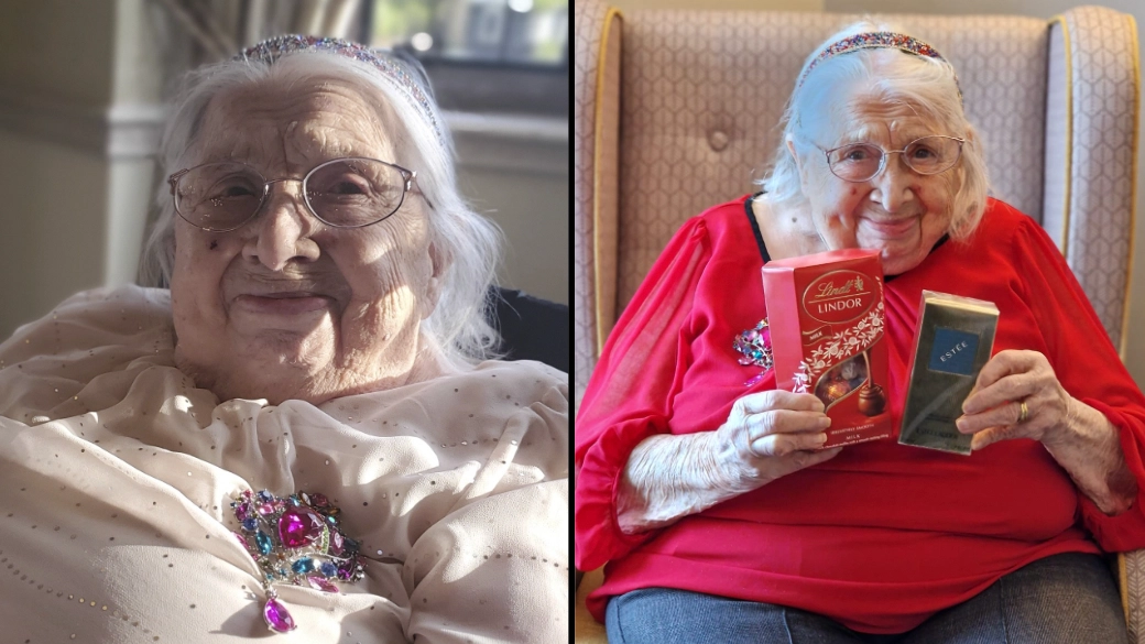 100-year-old woman says her secret to a long life is not talking to strange men