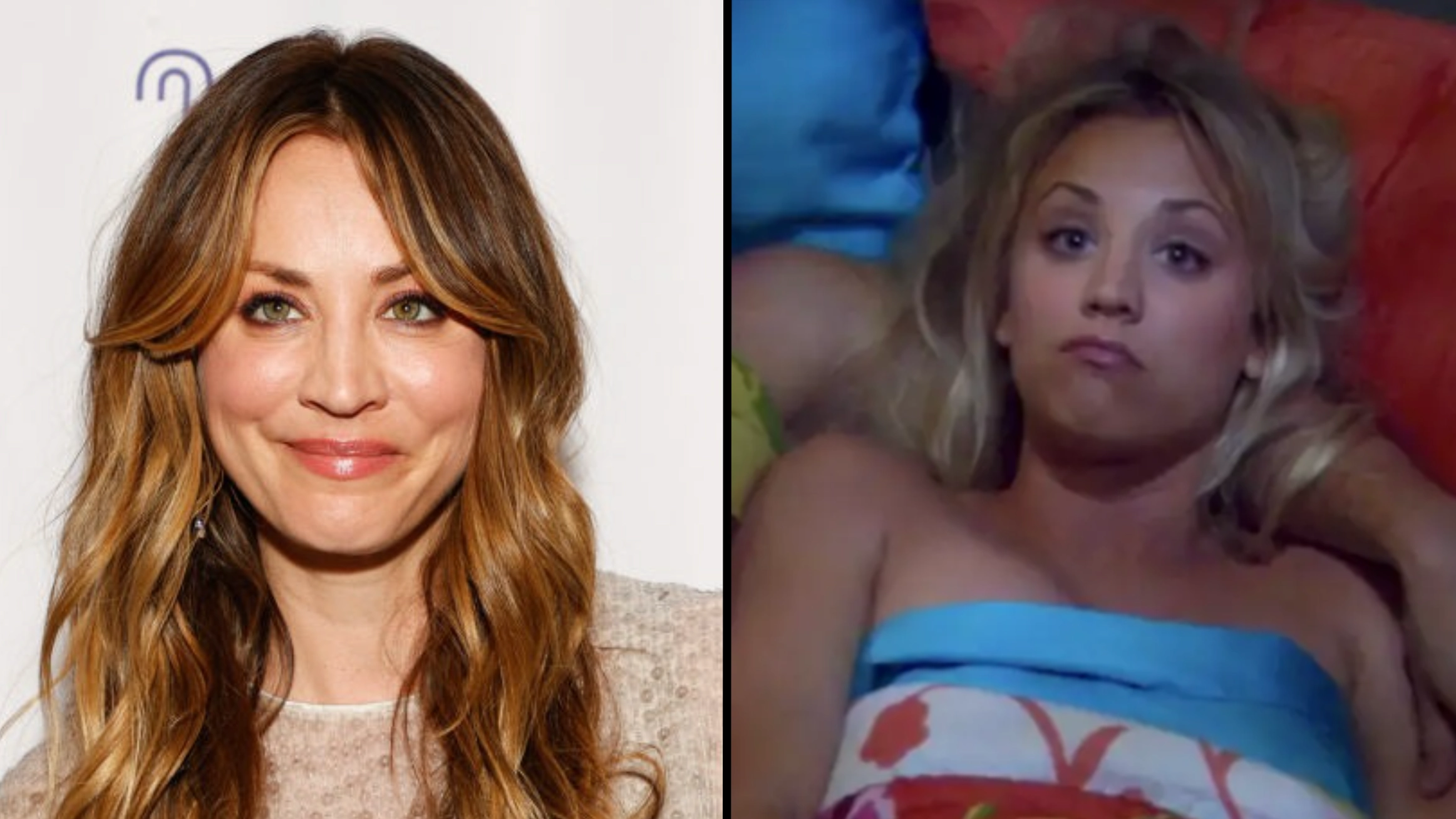 Kaley Cuoco had to film sex scenes with her ex on The Big Bang Theory