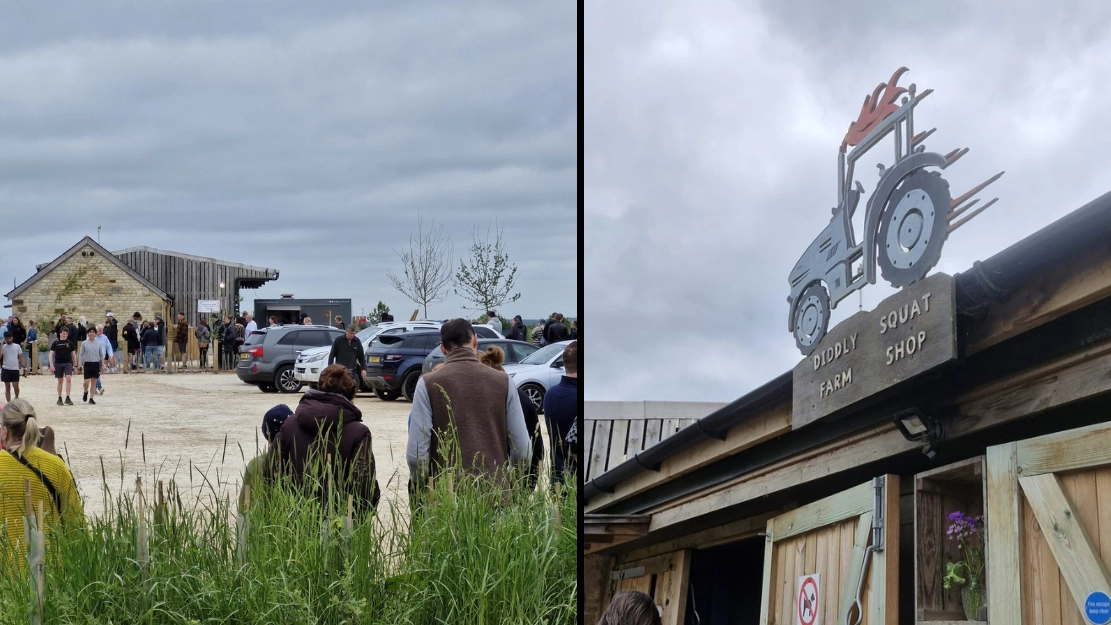 I queued two hours to get in to Jeremy Clarkson’s Diddly Squat Farm Shop – I was left shocked