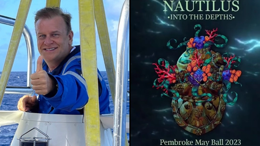 Family of perished billionaire Hamish Harding slam Cambridge college for under-the-sea themed party