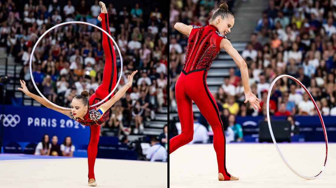 Rhythmic gymnast's 'Thriller' routine goes viral as Olympics viewers say 'they've never seen anything like it'
