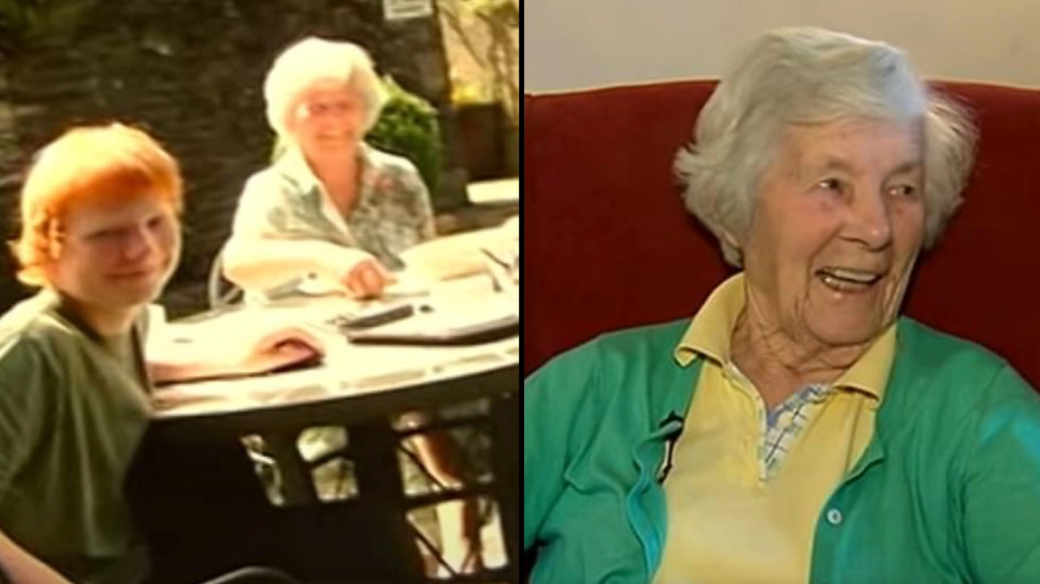 Ed Sheeran's beloved Irish grandmother Nancy has died