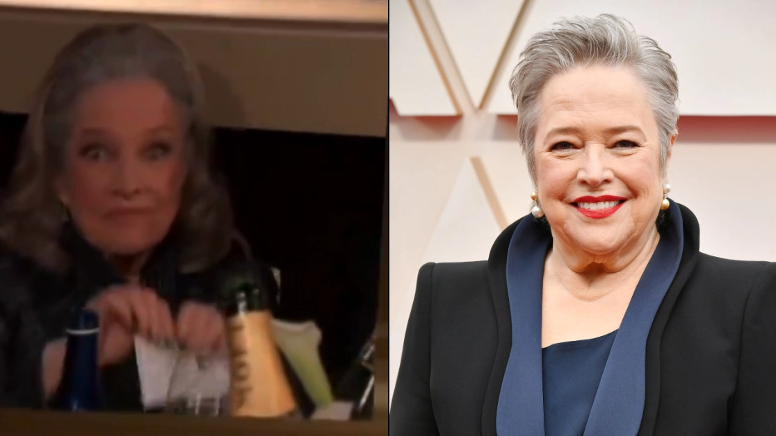 Kathy Bates rips up acceptance speech after not winning Golden Globe