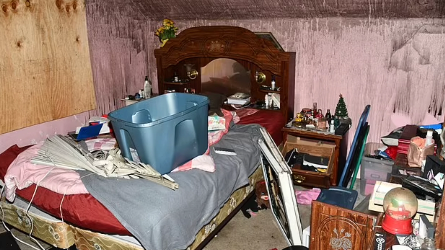 Sickening photos emerge from inside 'house of horrors' where mum 'kept stepson captive for 20 years'