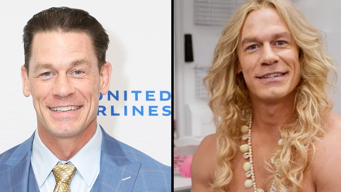 John Cena fans freaking out at first look of him playing Kenmaid in Barbie movie
