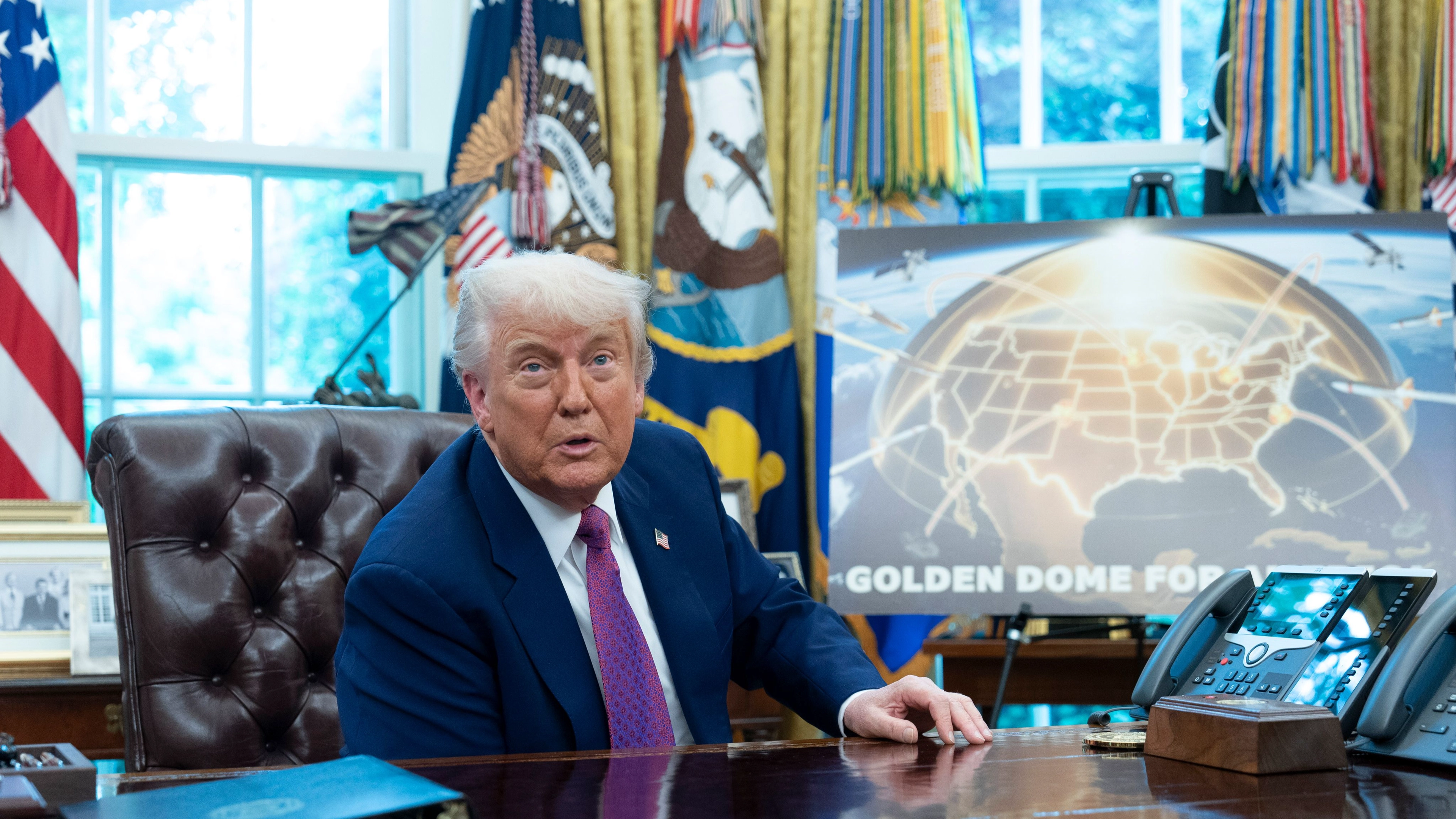 Donald Trump issued chilling warning to rest of the world as he announced $175 billion Golden Dome