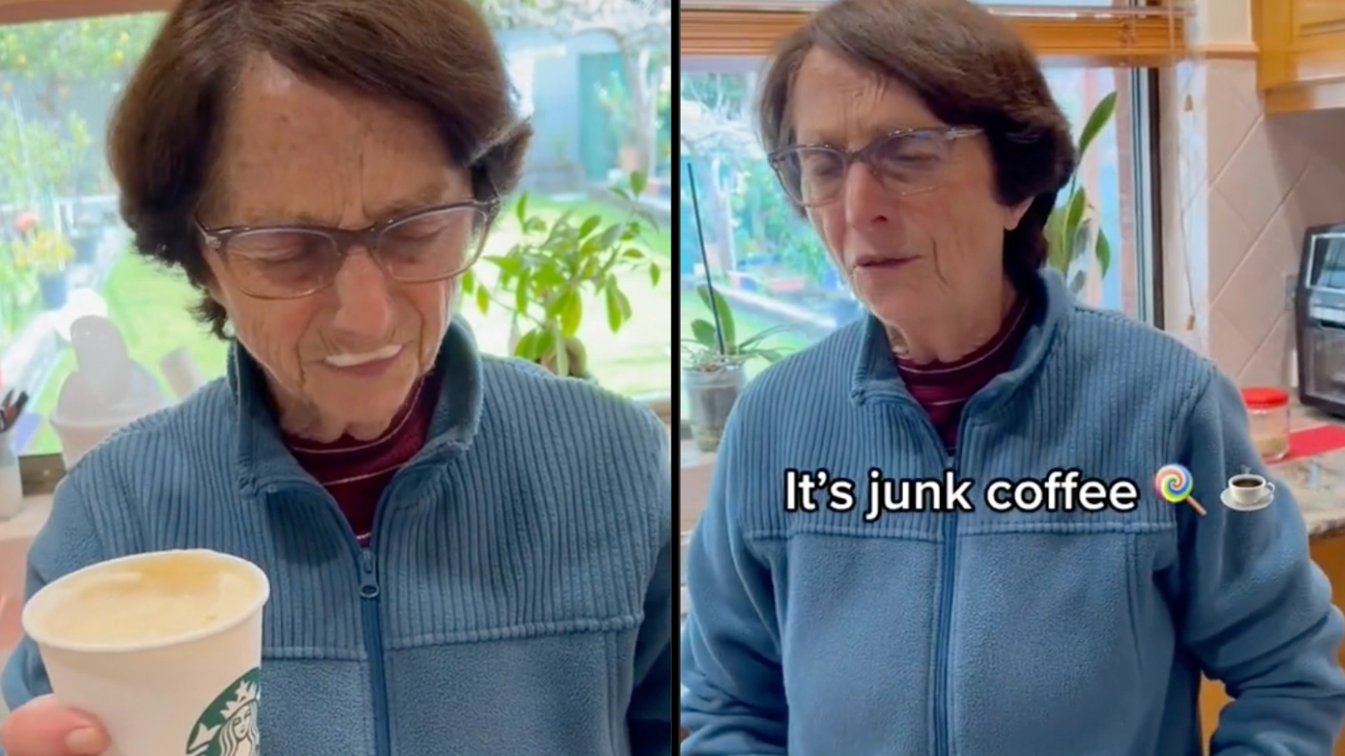 Italian grandmother is disgusted after tasting Starbucks coffee for the first time