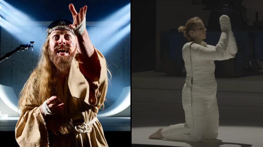 ‘Nude Jesus’ in explicit lesbian opera leaving 18 of audience needing medical treatment speaks out about role