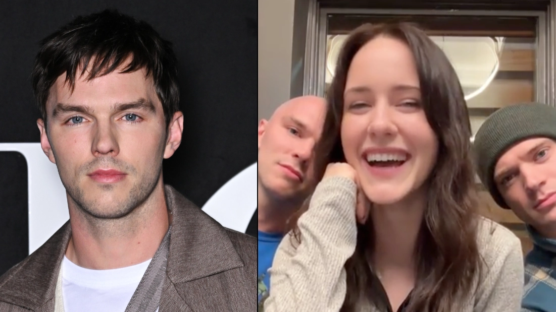 First look at bald Nicholas Hoult as he prepares for Lex Luthor role in new Superman reboot