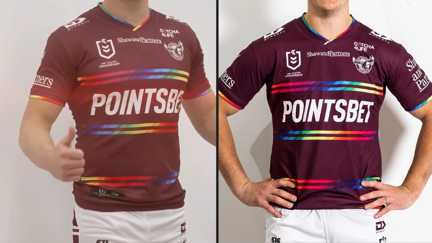 Manly Sea Eagles Sell Out Of Pride Jersey After Seven Players Boycotted The New Look