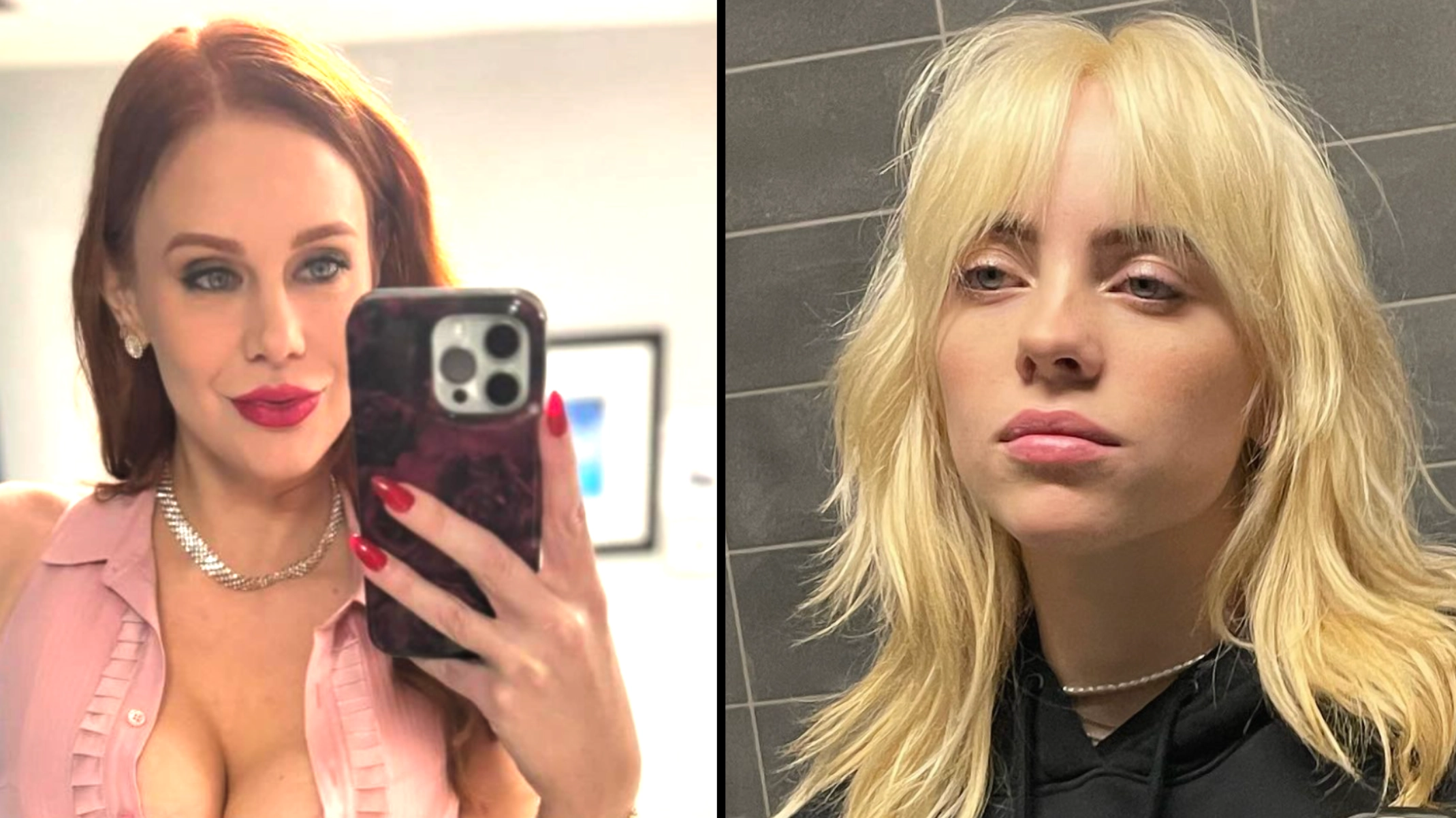 Adult star Maitland Ward claimed Billie Eilish's bad porn experience is her parents' fault