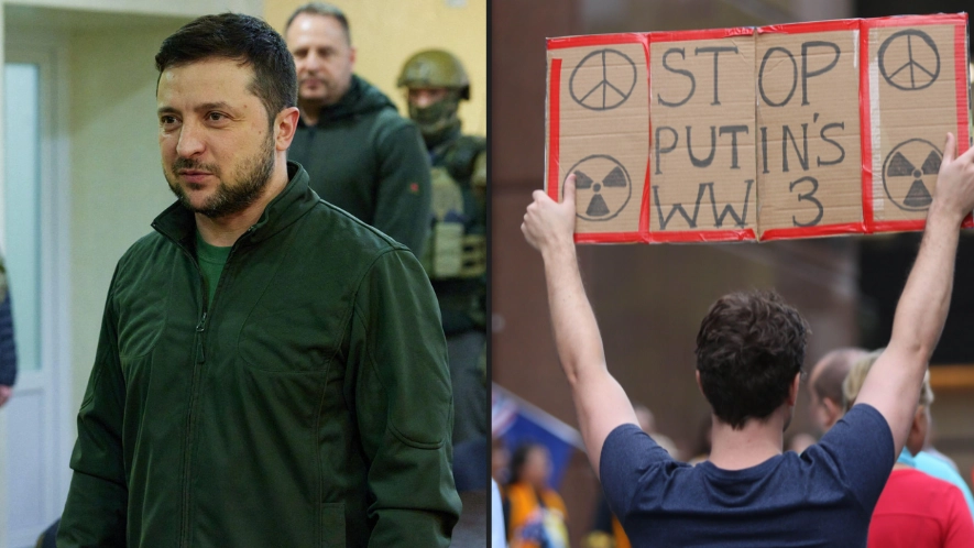 President Zelenskyy Warns World War Three Could Start If Peace Talks With Putin Fail