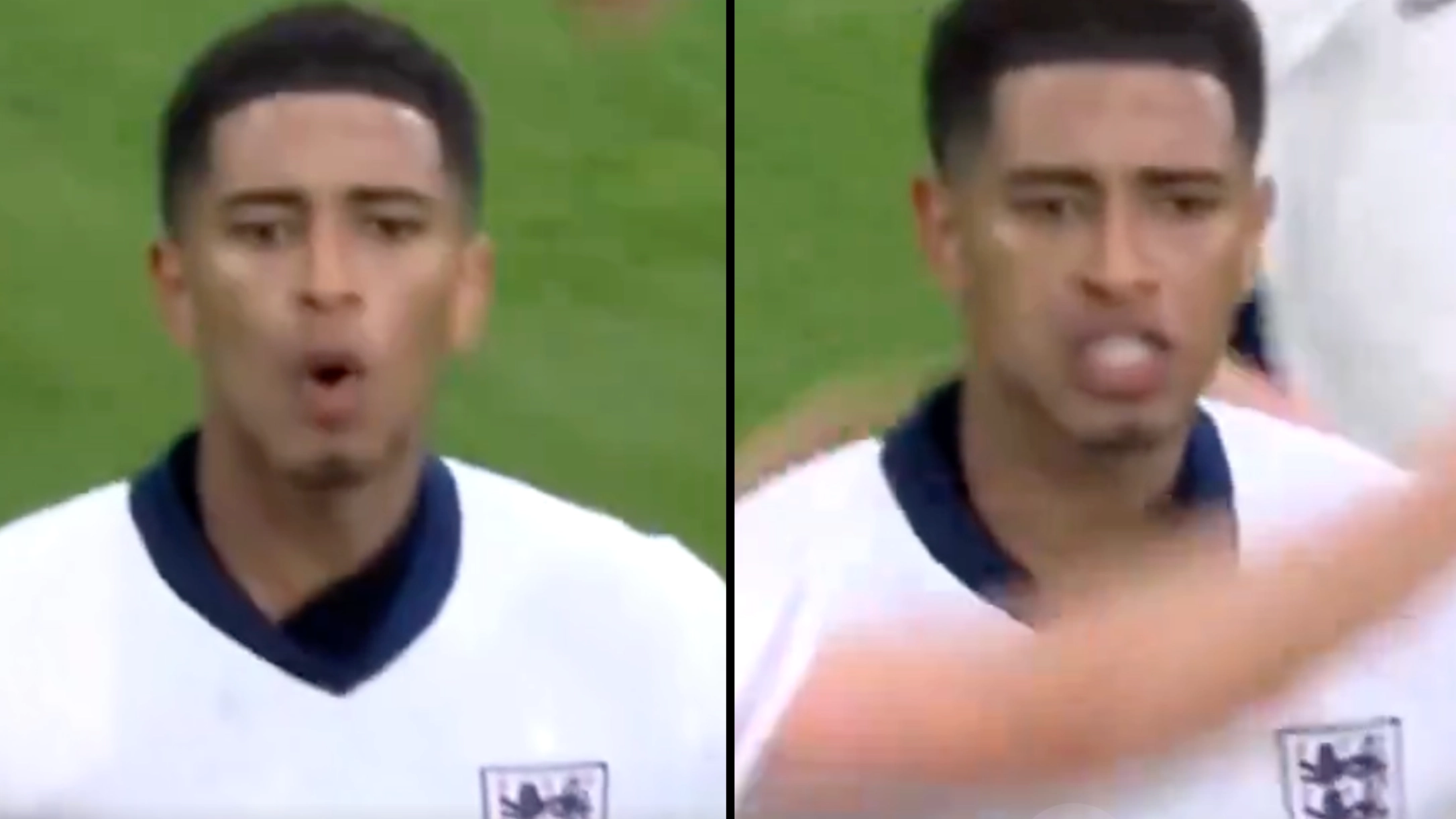 Fans spot incredible thing Jude Bellingham said after scoring last minute England equaliser