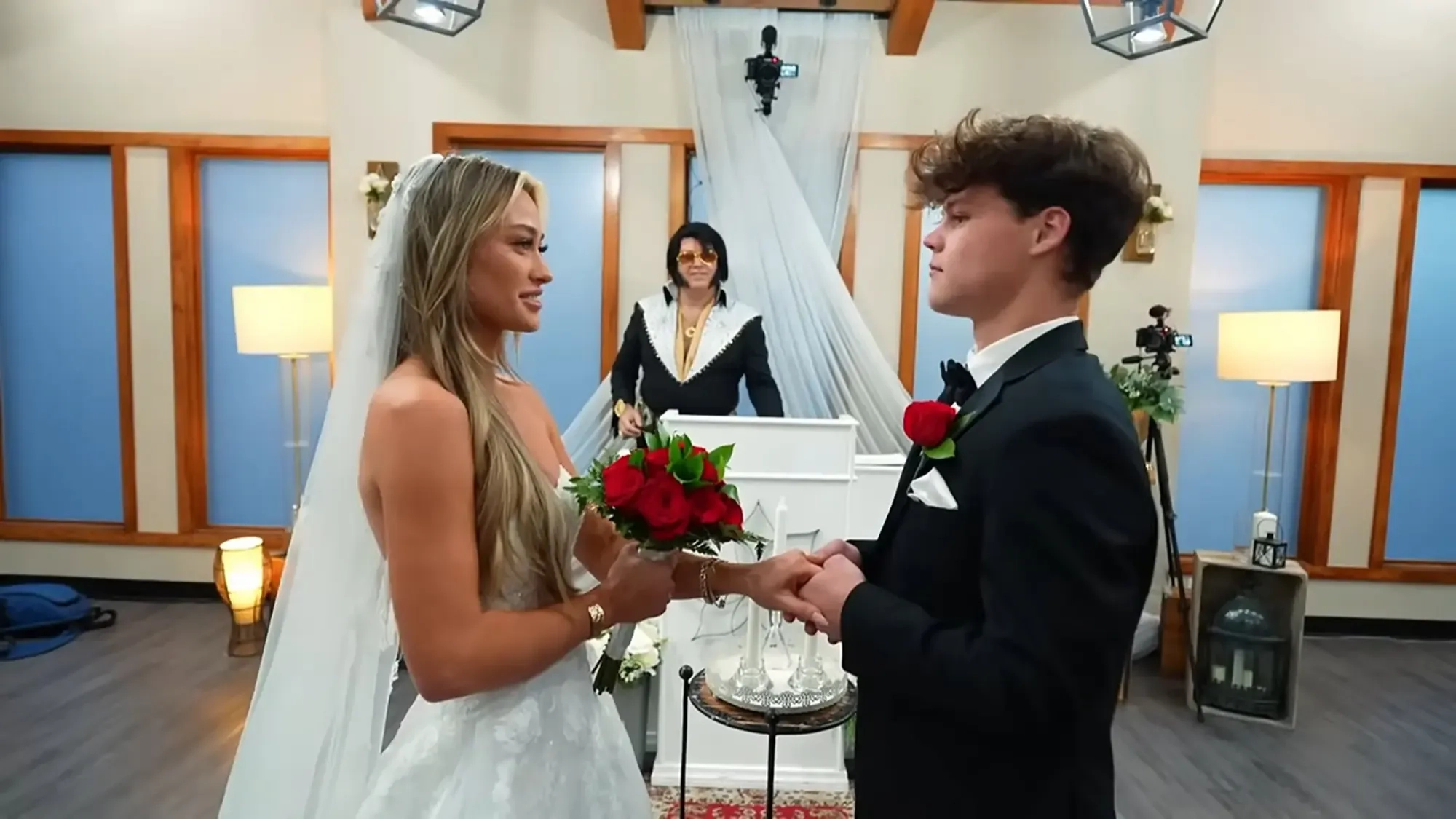 Woman splits up with YouTube star after ‘humiliating’ act at their wedding