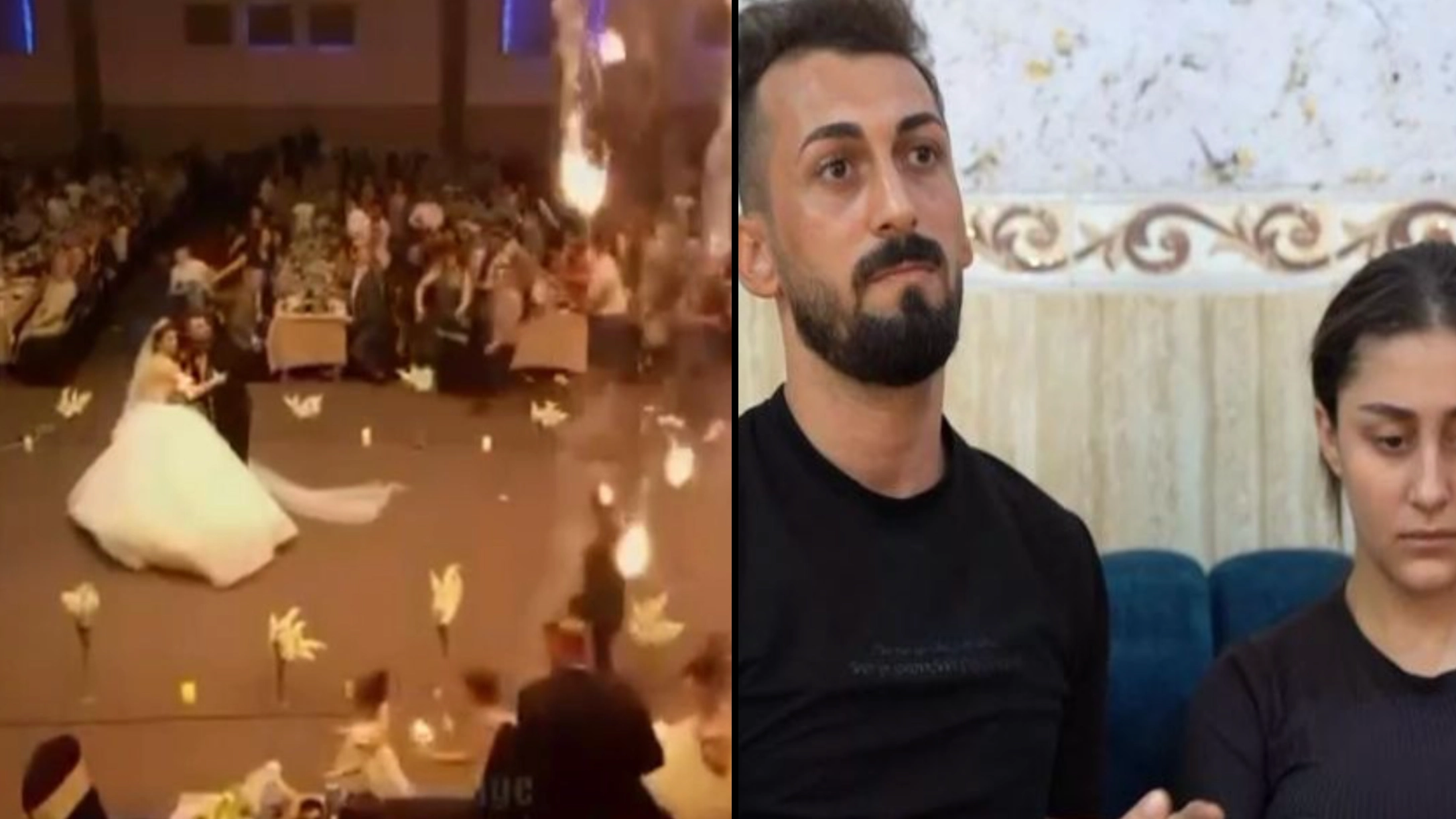 Bride and groom say they’re ‘dead inside’ after more than 100 people died at their wedding