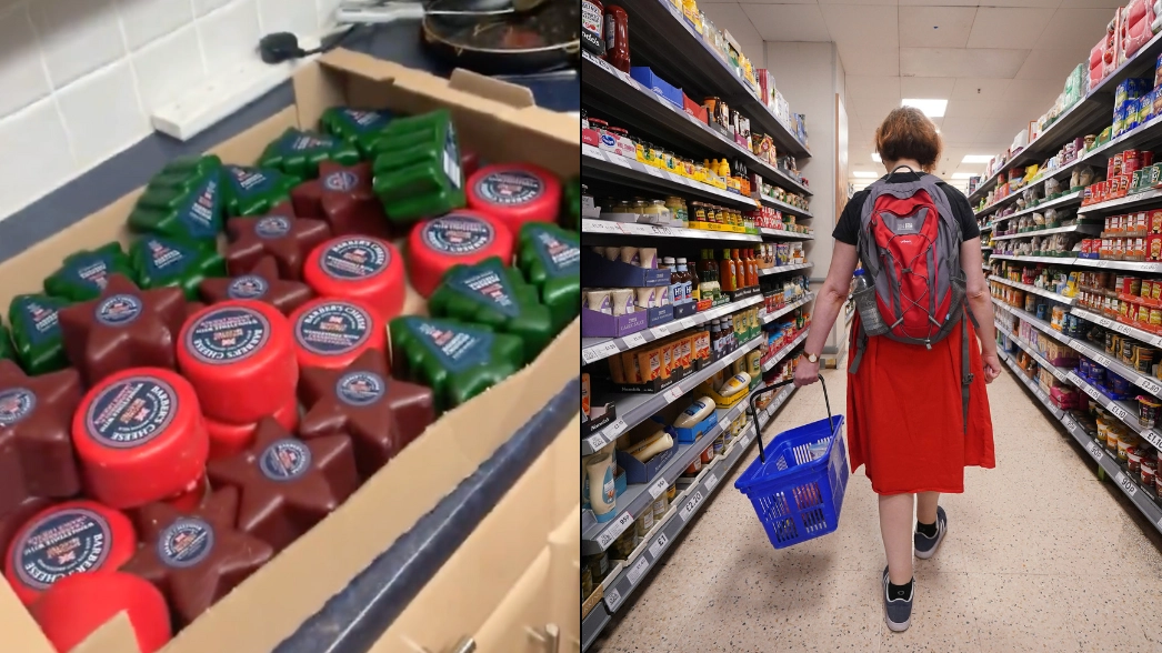 People run to buy Aldi’s £3.30 ‘surprise bag’ after bloke gets enough cheese ‘to feed a whole city’