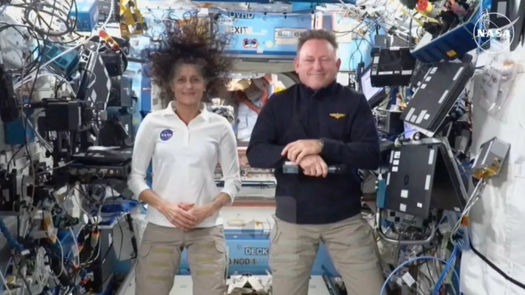 NASA astronauts stranded in space ‘to be paid’ shocking amount after eight day mission turned into over nine months