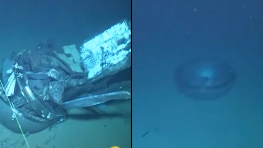 New footage shows true extent of Titan submersible implosion as more of wreckage is revealed