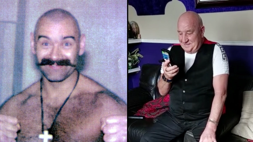 Charles Bronson's reaction to being denied release from prison emerges in bizarre footage
