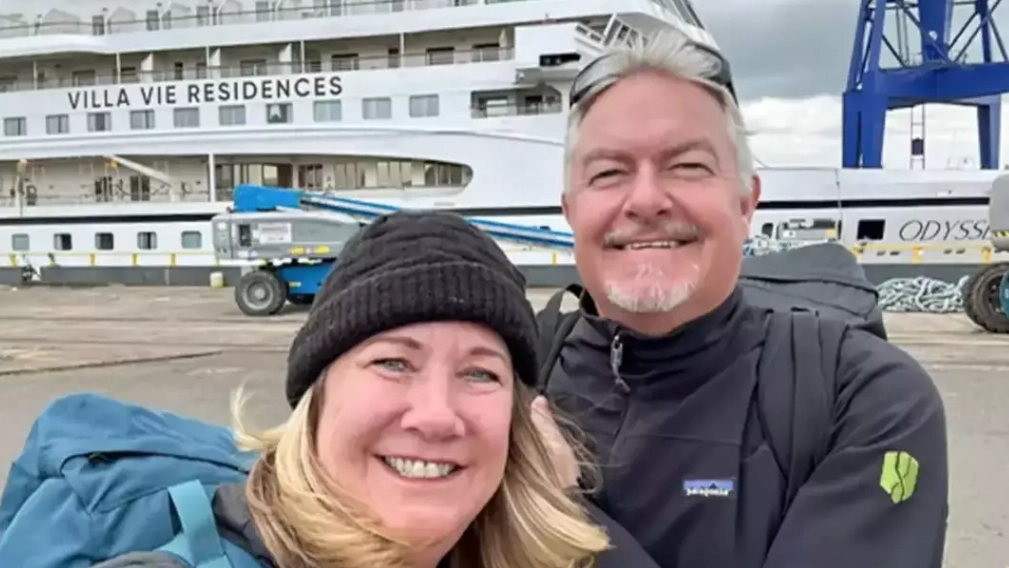 Couple permanently live on ‘all-inclusive’ round-the-world cruise because it’s cheaper than living at home