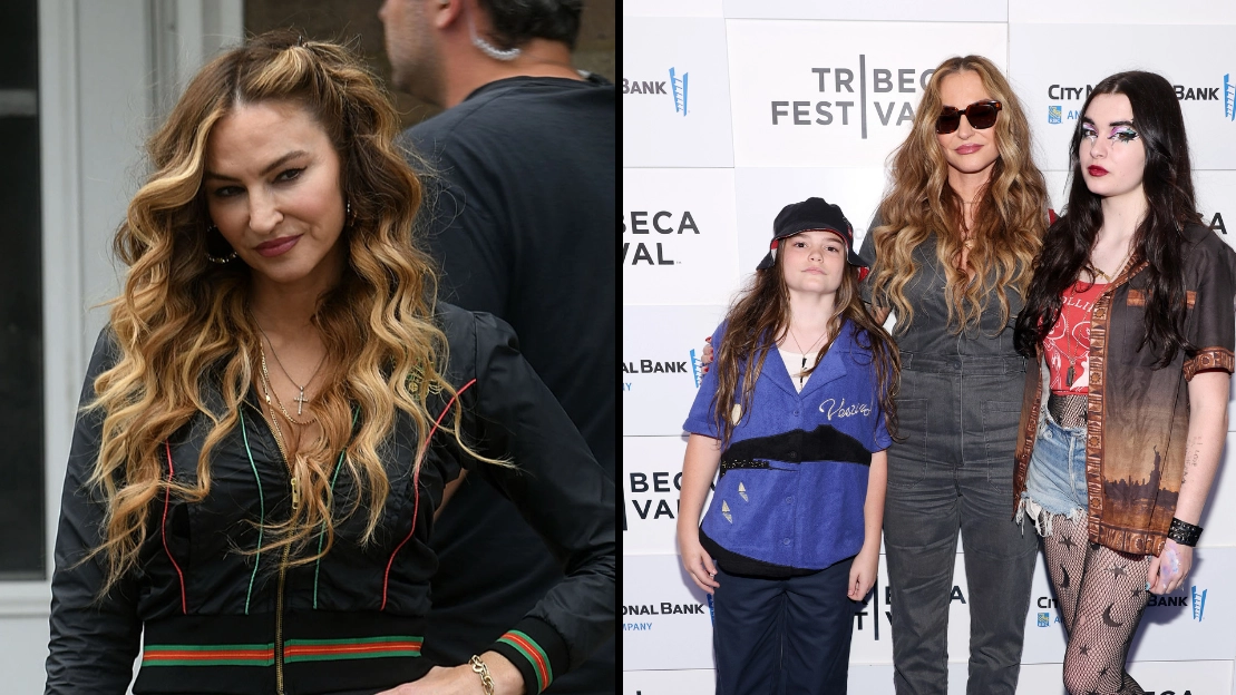 Sopranos star's son, 13, edits her OnlyFans pictures as she asks him difficult question