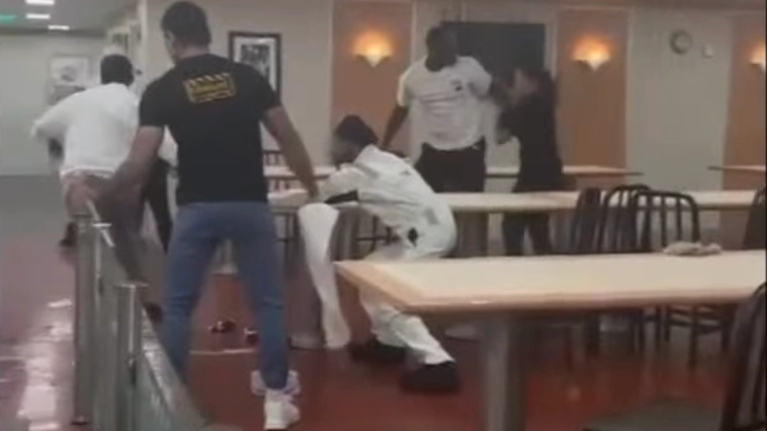 Shocking video of cruise ship hitting rough waters shows reality of being on board as 16 left injured