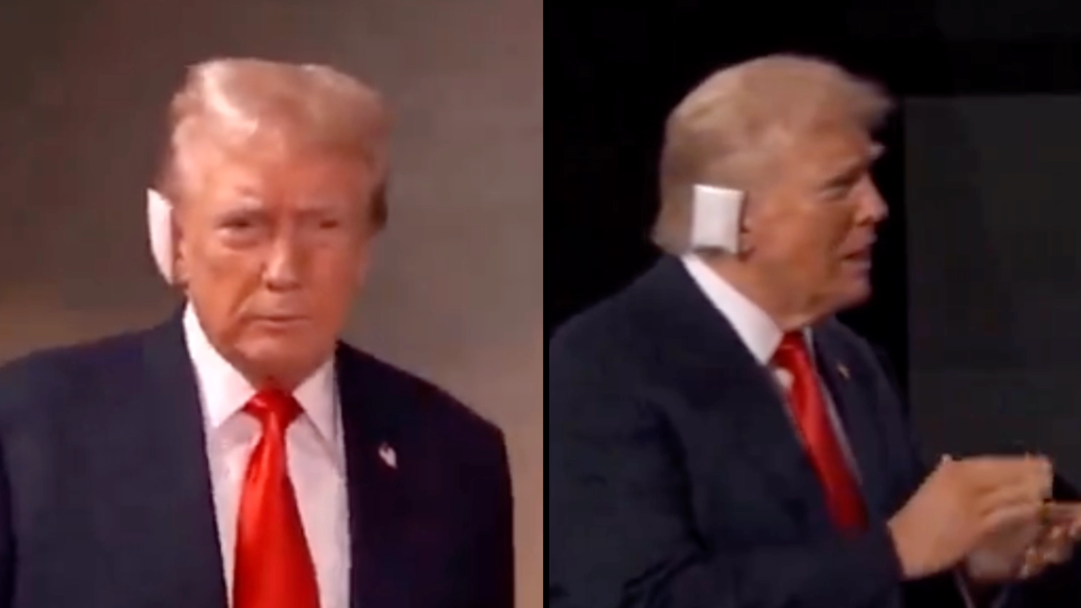 Donald Trump reveals injury in first public appearance after getting shot in the ear