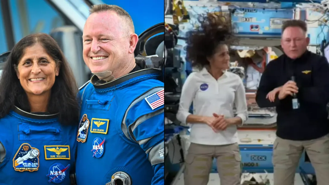 Astronauts left stranded in space for over six months are 'surviving on soup made with own urine'