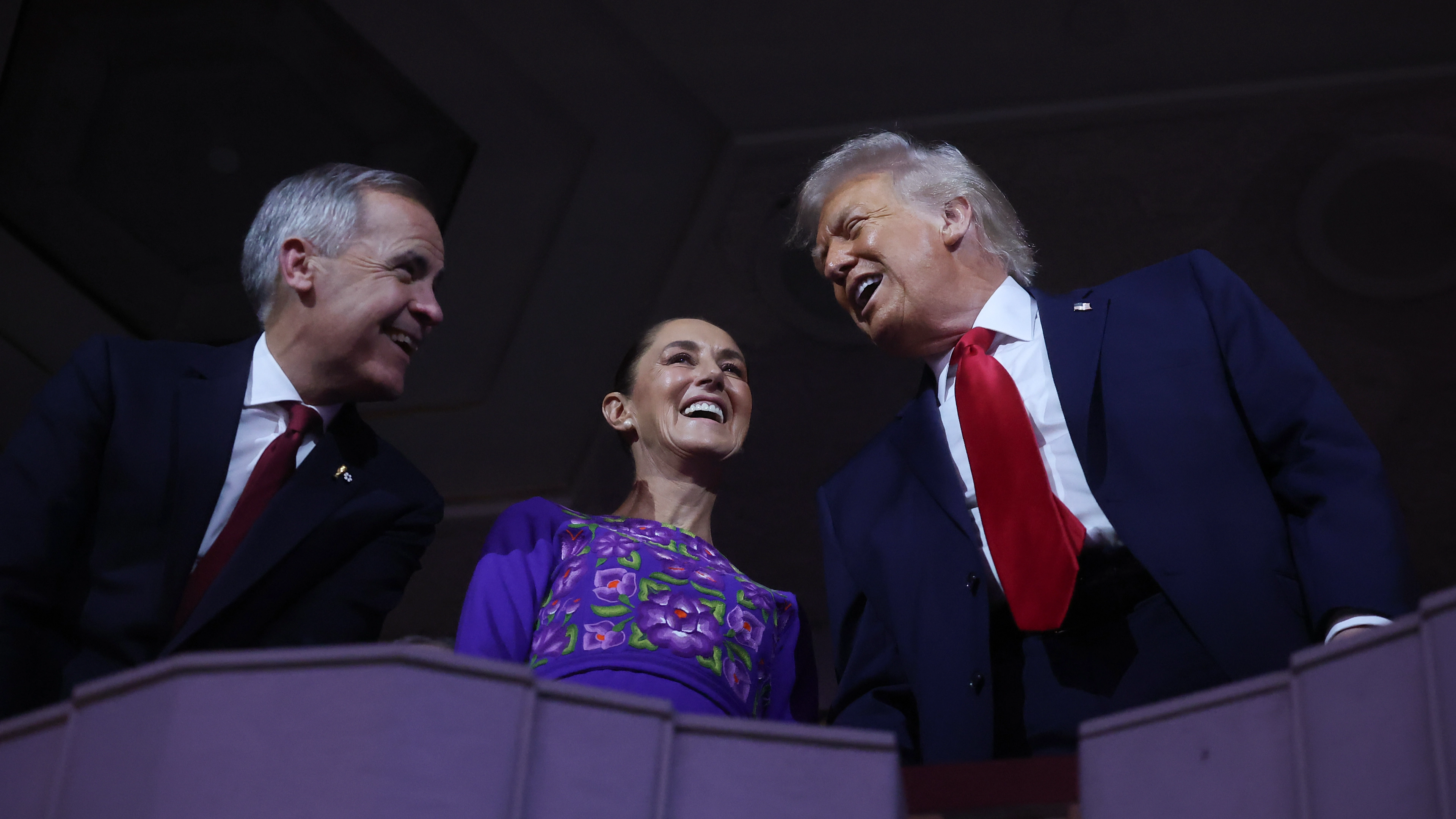 Lip reader 'reveals' three-word statement Trump shared with world leaders at FIFA World Cup draw