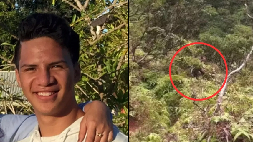Hikers 'traumatised' by chilling scream they heard when teenager who sent photo of 'shadow man' went missing