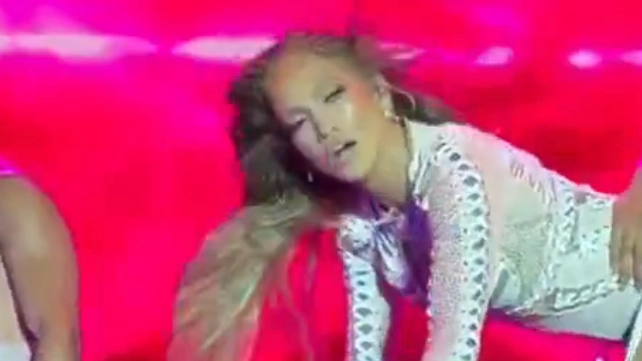 Jennifer Lopez leaves fans in shock as she simulates X-rated sex positions on stage during performance