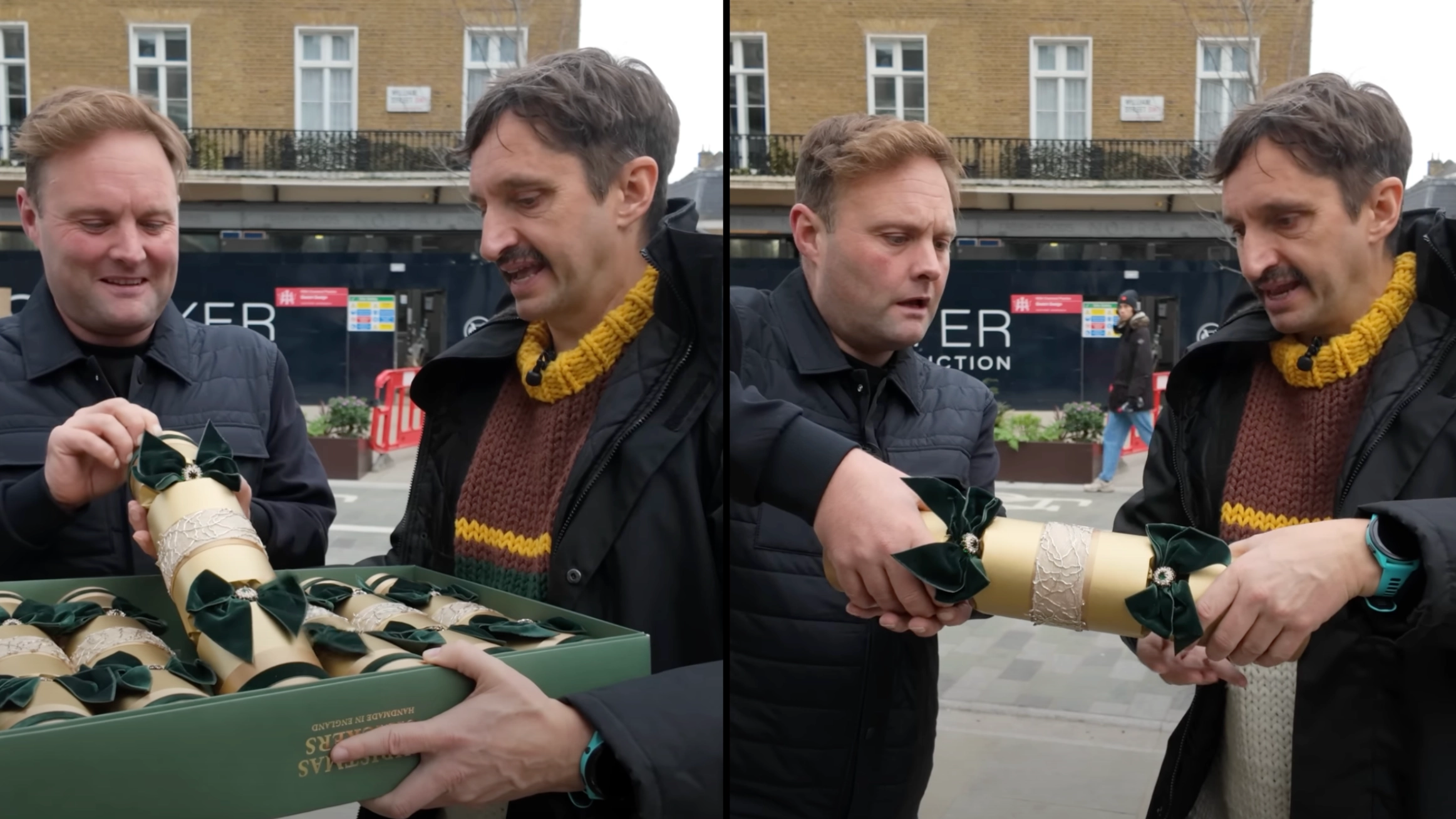 Man opens £700 Christmas crackers from Harrods and is left baffled by what's inside