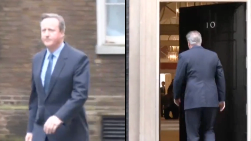 David Cameron makes unexpected comeback to government as he’s spotted entering Downing Street