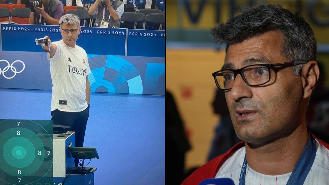 Iconic Olympic shooter who won silver medal with 'no equipment' explains why he didn't use any in first interview