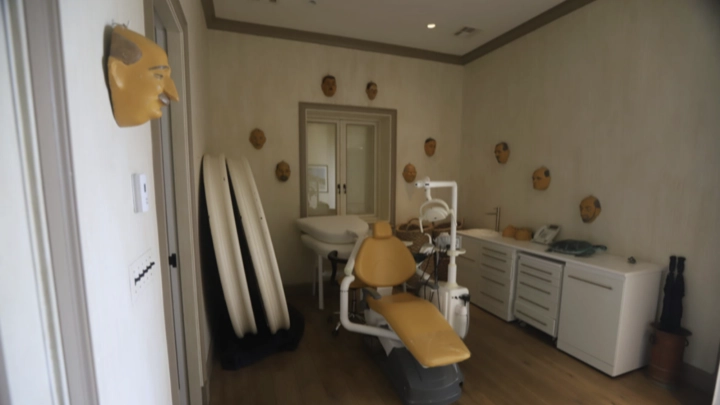 Never-before-seen images from inside Epstein's private home have been released