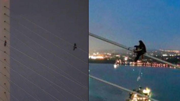 Just Stop Oil protestors have climbed up the Dartford crossing