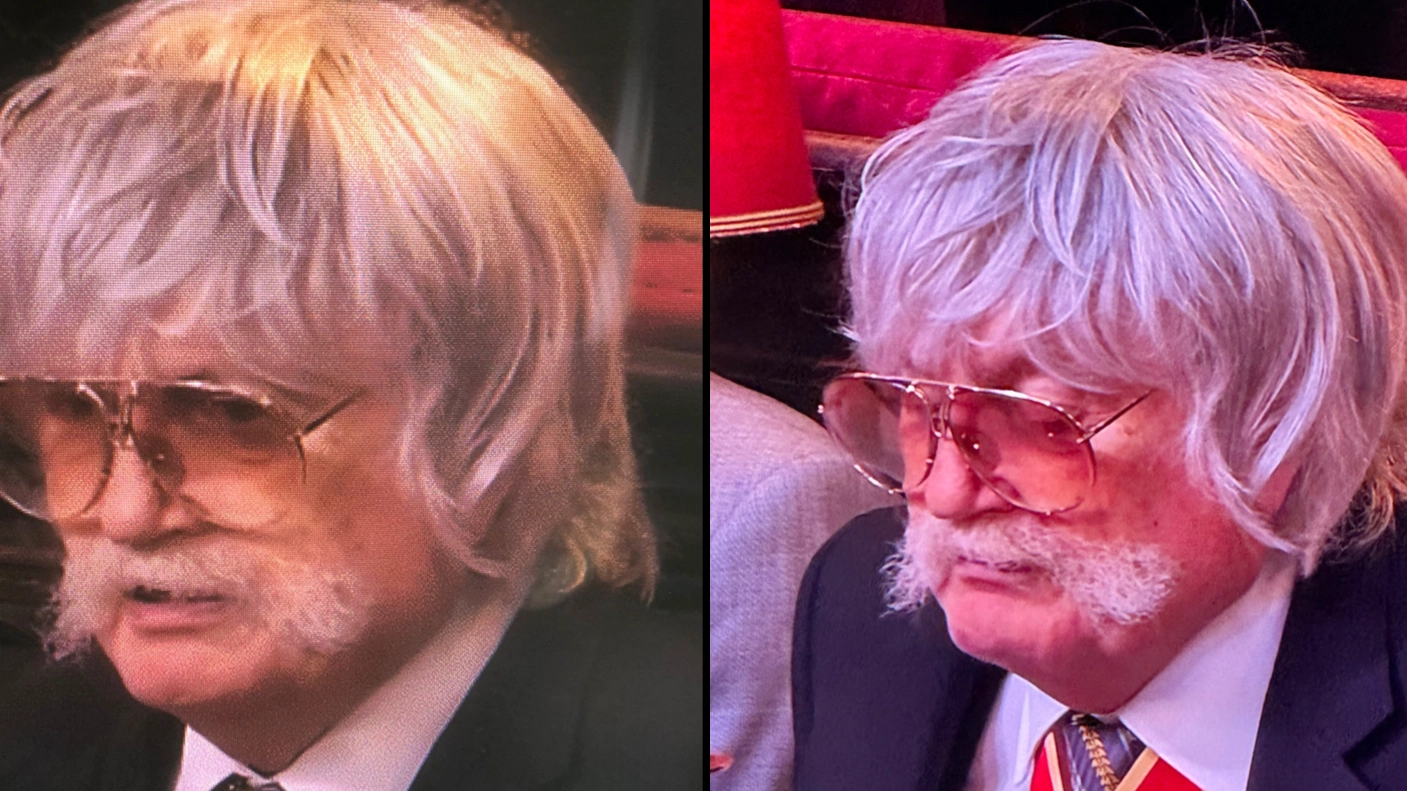 Royal fans have finally identified who man with incredible mullet and moustache is at King's Coronation