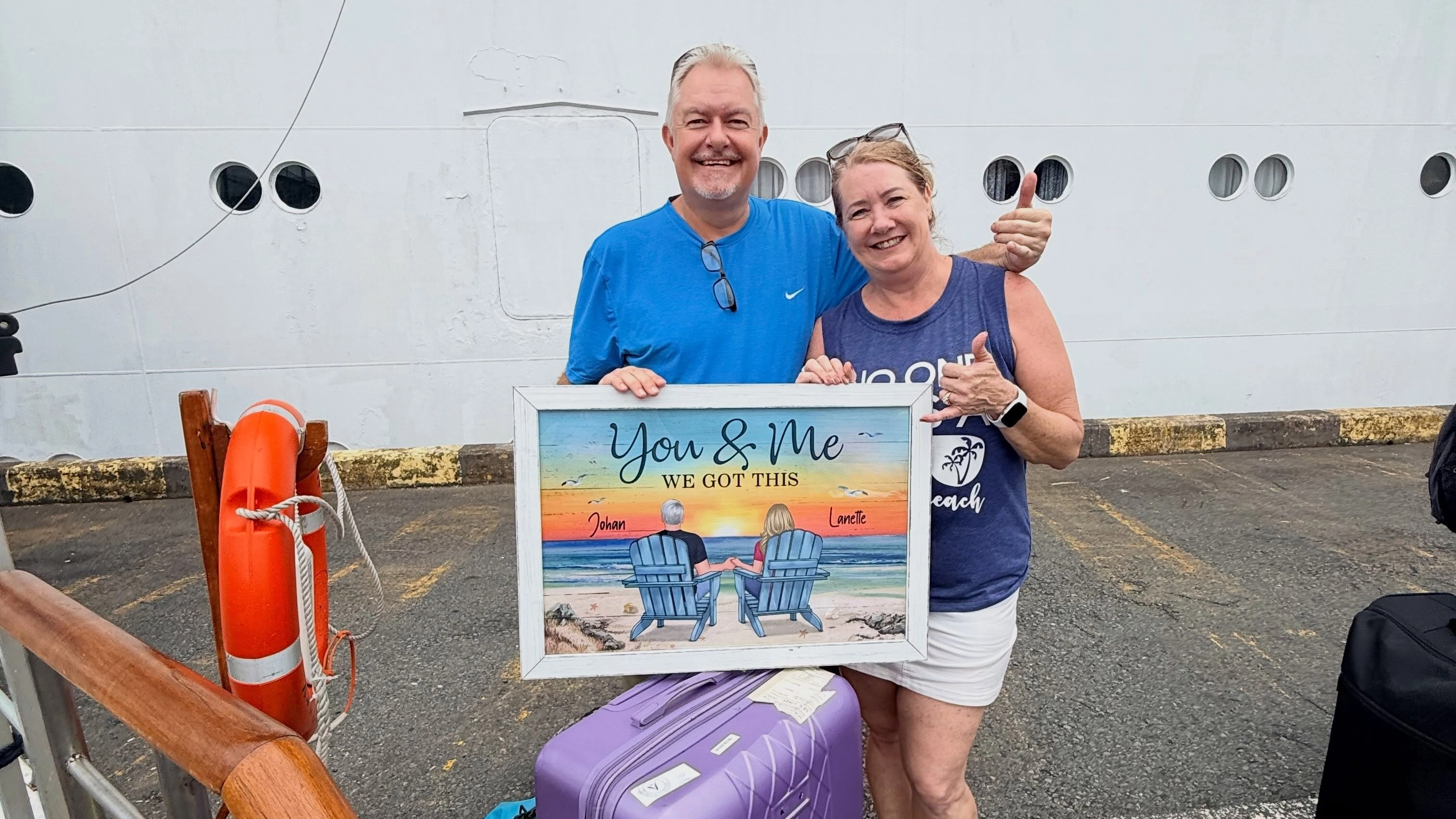 Couple who've spent $460,000 to live on 'endless' cruise left 'heartbroken' after being forced to leave