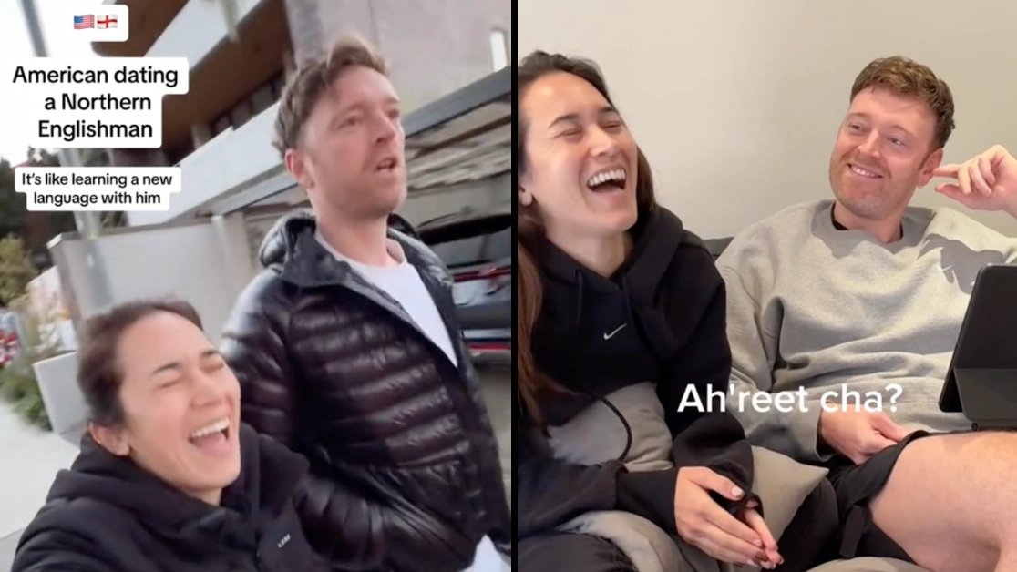 American can’t get over her boyfriend’s English slang as northerners say ‘it makes perfect sense’