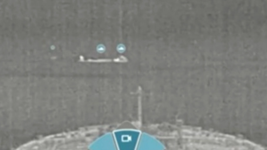 New video shows shocking moment cargo ship smashes into US oil tanker off UK coast
