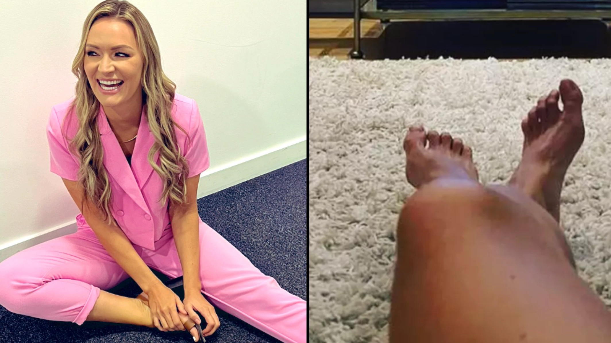 Laura Woods says she gets the same message from trolls when she shows her feet in photos