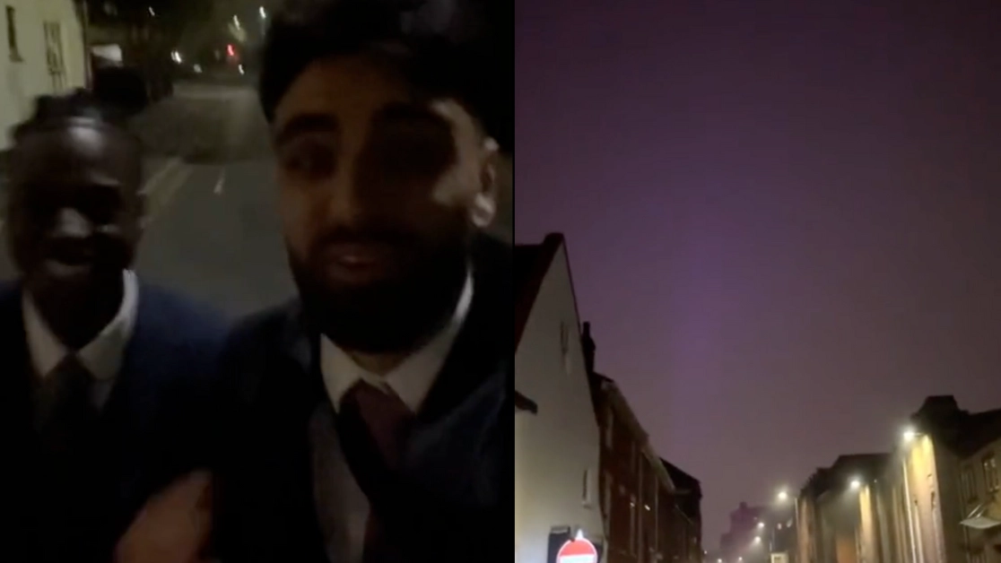 Lads who thought they saw Northern Lights in UK left fuming after finding out hilarious reality