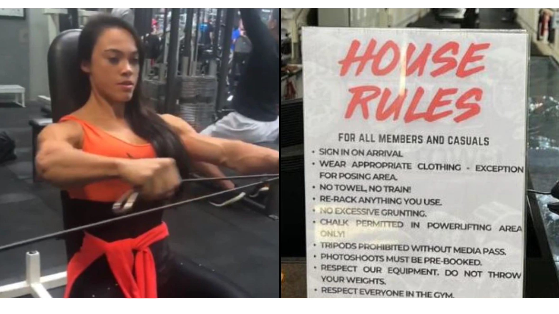 Gym introduces rule for influencers wanting to film their own workouts