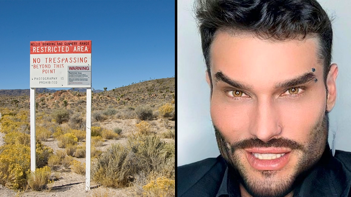 Fortune teller dubbed 'living Nostradamus' makes chilling prediction over Area 51 underground portal