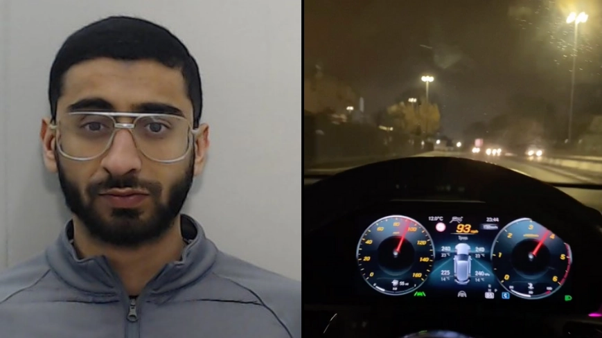 Man filmed himself driving nearly 100mph moments before killing 17-year-old girl